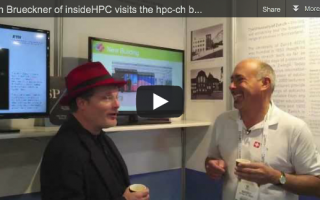 Rich Bruckner hpc-ch booth