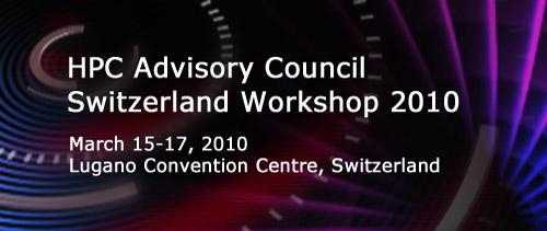 Call for Presentations & Participation: Infiniband Workshop – Lugano 2010