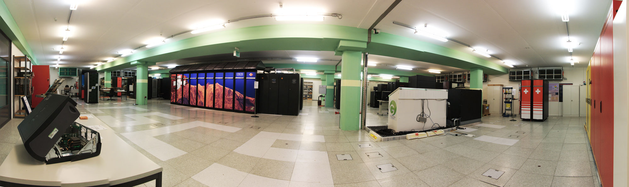 Panorama View of Computer Room at CSCS