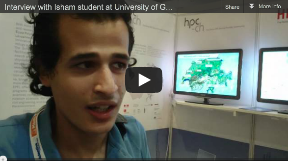 Interview with Isham – Student at Uni Geneva about hist interests in HPC