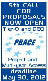 Call for proposals for 5th PRACE Project Access and Multi-year Access (Tier-0) and synchronized DECI-9 Call (Tier-1)