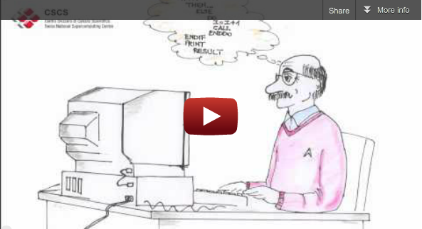 Cartoon: How does a simulation scientist work? A typical day