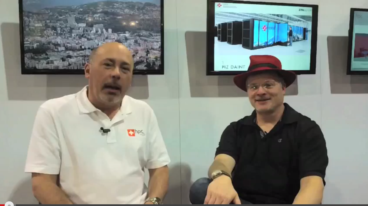 Interview with Rich Bruckner of insideHPC at Swiss booth @SC13