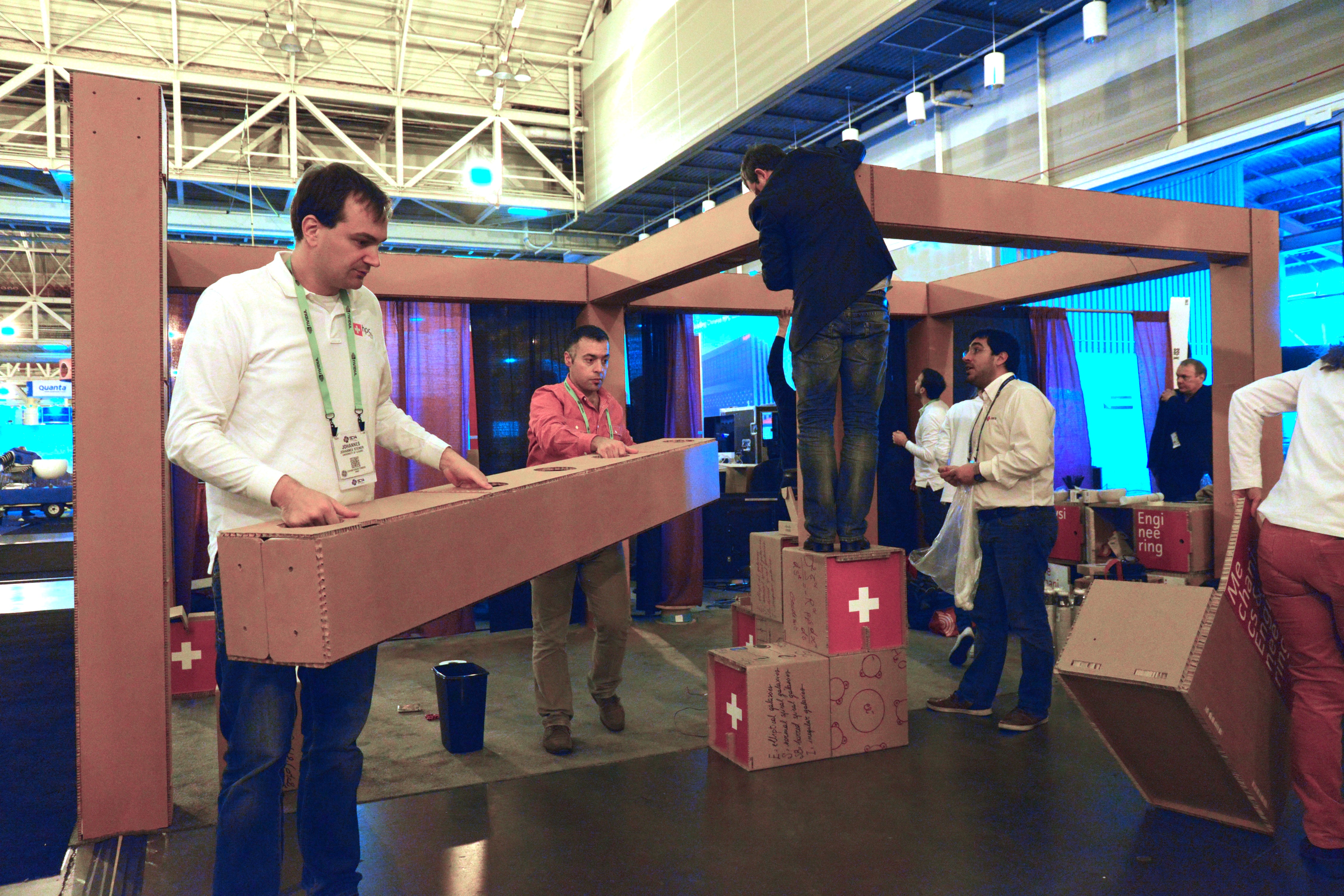 hpc-ch booth dismantle @SC14: Meet you next year in Austin