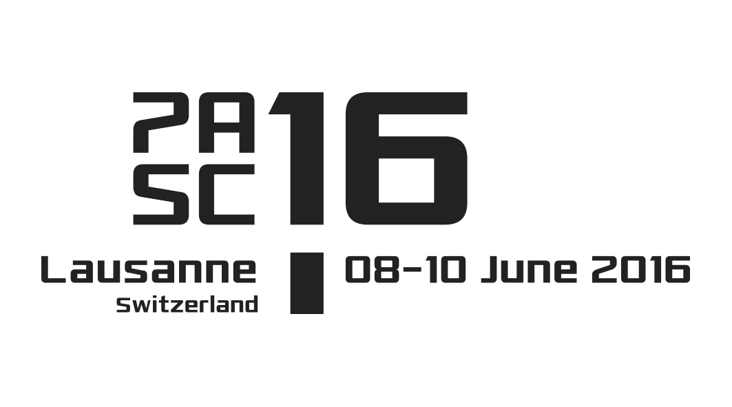 PASC16 Conference – Call for Abstracts for Minisymposia, Contributed Talks and Posters