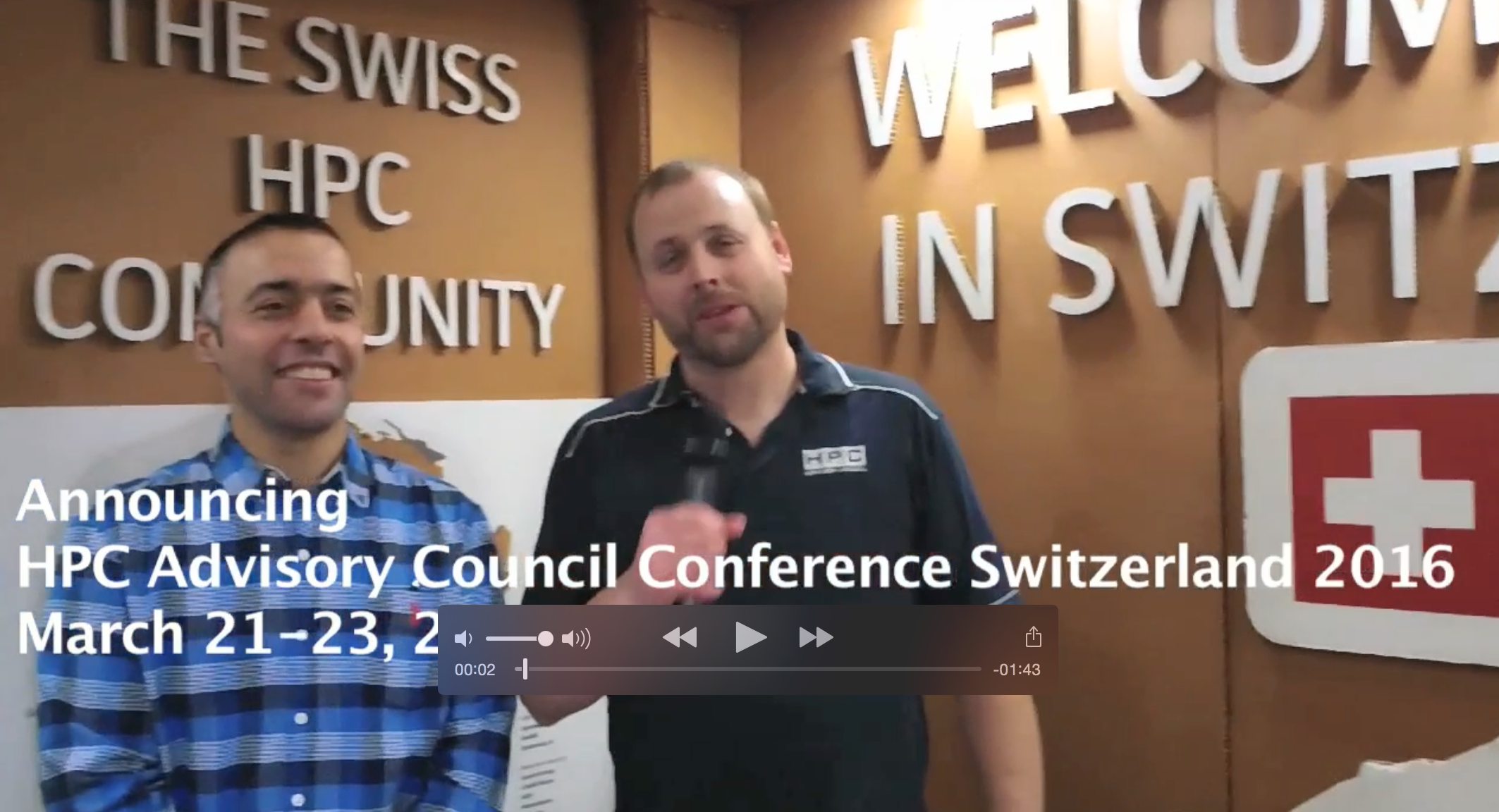 HPC Advisory Council and CSCS Announce Switzerland Conference 2016