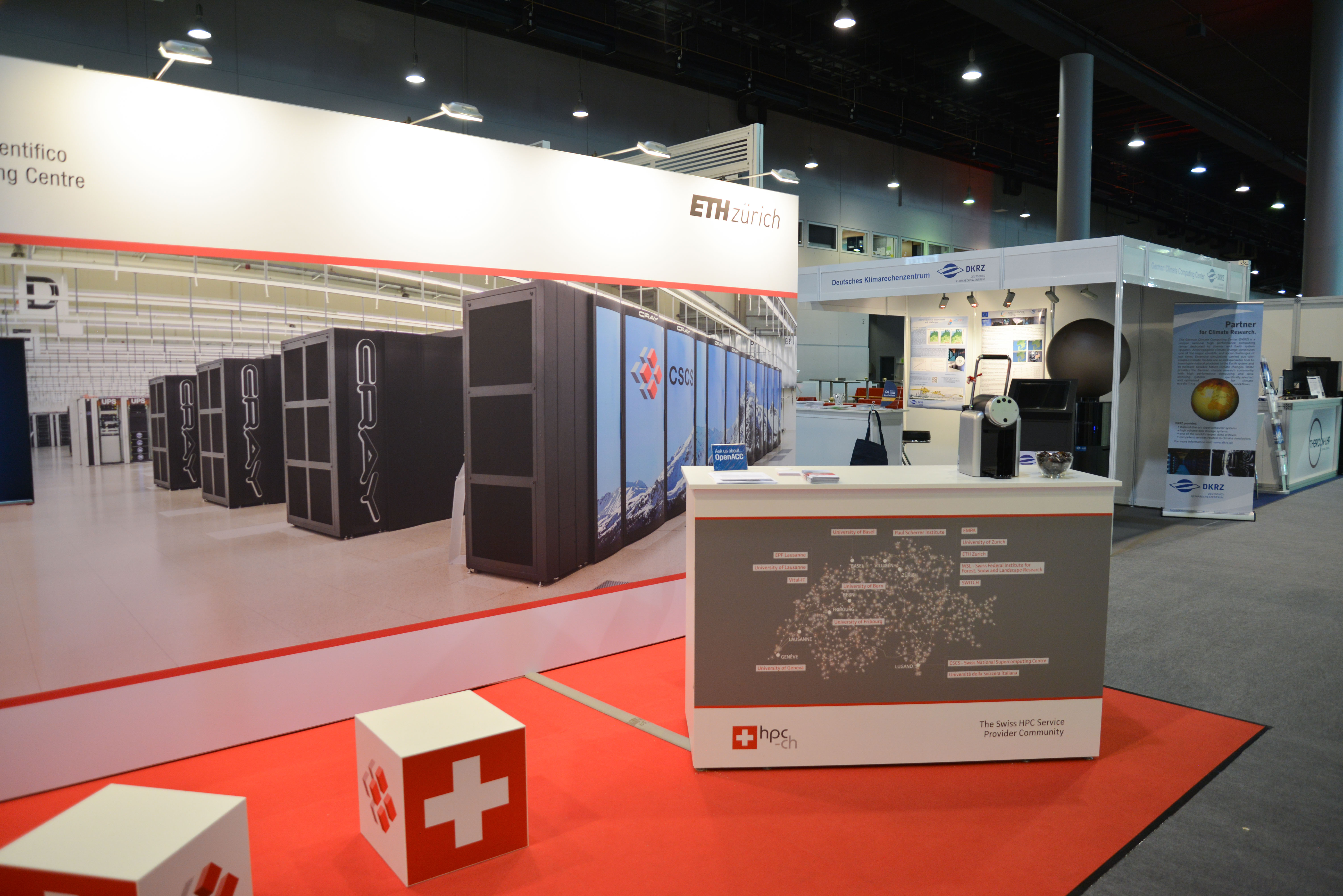 Visit hpc-ch at SC18 at Booth #344: Swiss coffee, chocolate and latest news about HPC and science in Switzerland