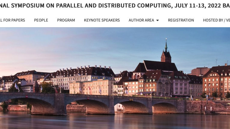 ISPDC 2022 – July 11-13, 2022, Basel, Switzerland