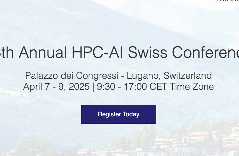 2025 HPC-AI Swiss Conference